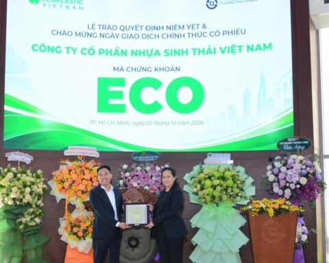 Nhựa Sinh thái Việt Nam niêm yết gần 30 triệu cổ phiếu trên HOSE