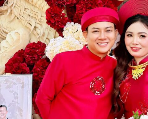 Đám cưới Hoài Lâm – Ngọc Trinh tại Vĩnh Long sáng nay: Cô dâu lộ bụng lùm lùm, netizen “hóng” 1 nhân vật xuất hiện