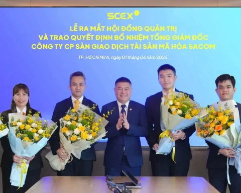 Con trai bầu Thụy tham gia lãnh đạo, sàn tài sản mã hóa Sacom gọi thêm vốn từ Chứng khoán LPS