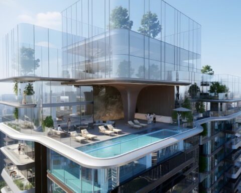 Trung tâm thủ đô xuất hiện siêu dự án có “bãi biển” cát trắng nước mặn 7.200m2, kiến trúc cảm hứng từ biển mây bảng lảng trên đỉnh núi, được vận hành bởi AI thế hệ mới
