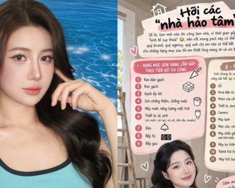 TikToker 3,3 triệu followers “xây nhà kêu gọi tài trợ từ keo dán gạch đến bếp gas” gây tranh cãi