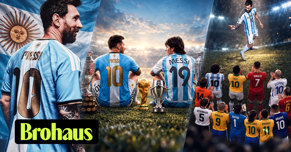 Là đàn ông, không nên tự nói nhiều về bản thân, hãy nhìn Messi đấy