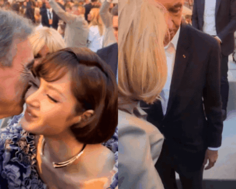 Lisa hôn má chào hỏi bố của “người cũ”, Zendaya bị chỉ trích vô lễ với Phu nhân Tổng thống Pháp tại show LV
