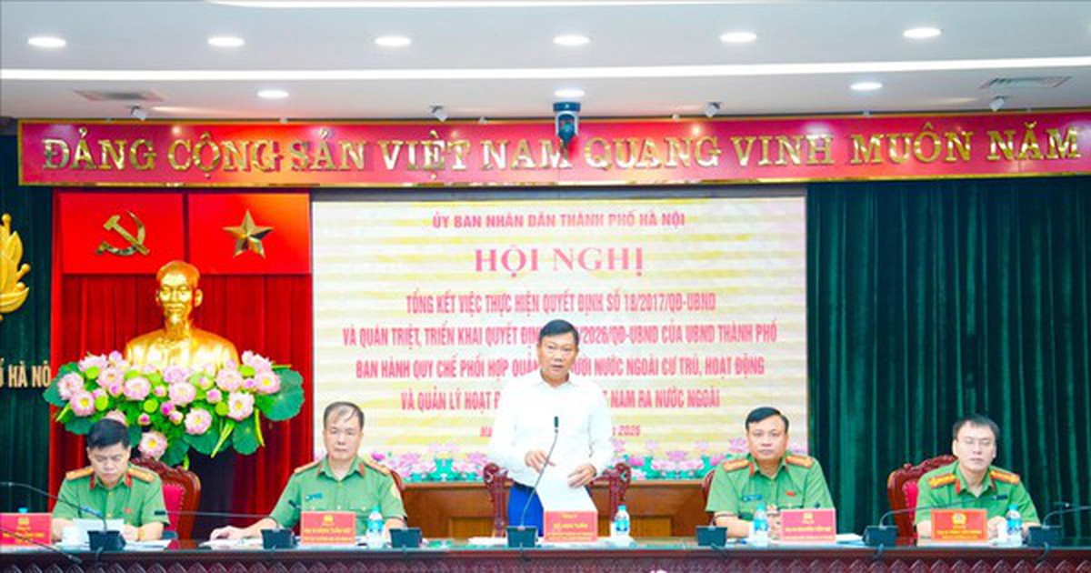 Hà Nội yêu cầu xây dựng phần mềm dùng chung quản lý xuất, nhập cảnh