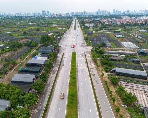 Thành phố giàu nhất miền Bắc đang làm đại lộ rộng 10 làn sẽ hoàn thành vào năm 2027, kết nối đến các đại đô thị của loạt ông lớn Sunshine Group, Vinhomes