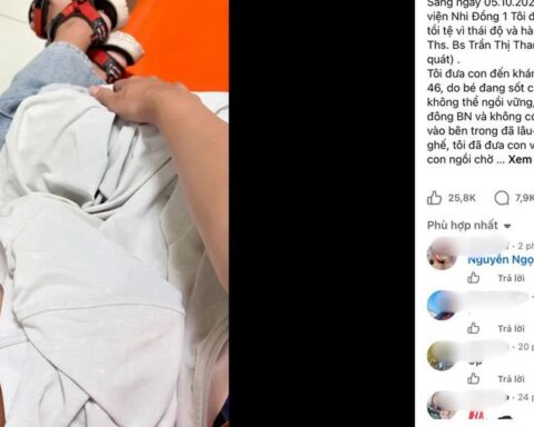Bài post hơn 5000 like, gần 2000 bình luận của Bệnh viện Nhi đồng 1