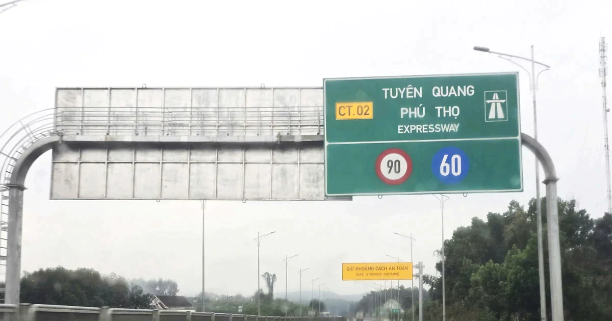 Đề xuất mở rộng cao tốc Tuyên Quang – Phú Thọ, nâng tốc độ lên 100 km/h