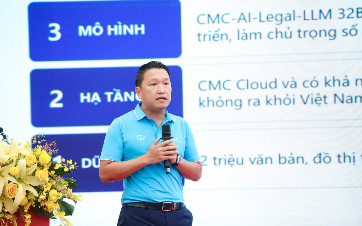 CMC giới thiệu hệ sinh thái AI Make in Vietnam