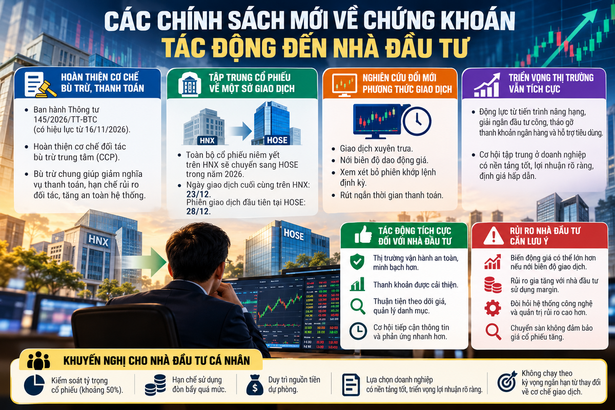 Nới biên độ chứng khoán: Nhà đầu tư đối mặt rủi ro gì?