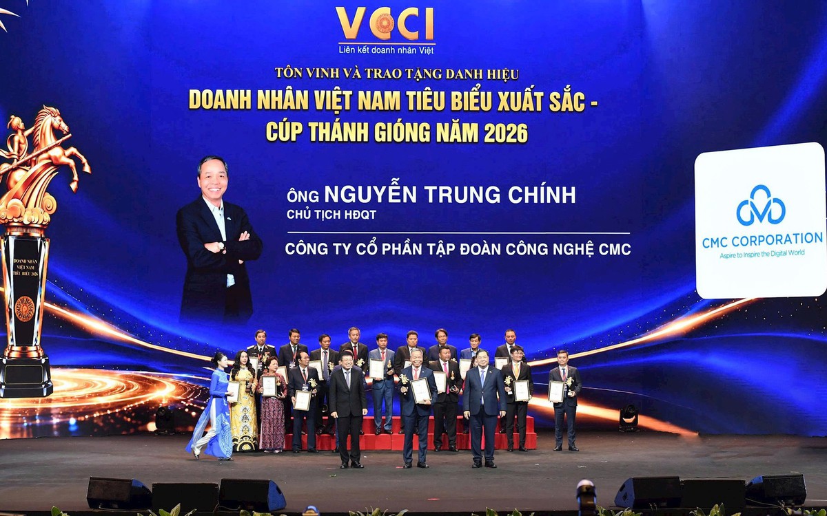 Chủ tịch CMC được vinh danh Doanh nhân Việt Nam tiêu biểu