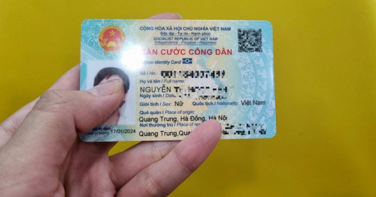 Tin vui: Từ nay đến hết 31/12/2026, người làm lại thẻ Căn cước/ CCCD có quyền lợi đặc biệt