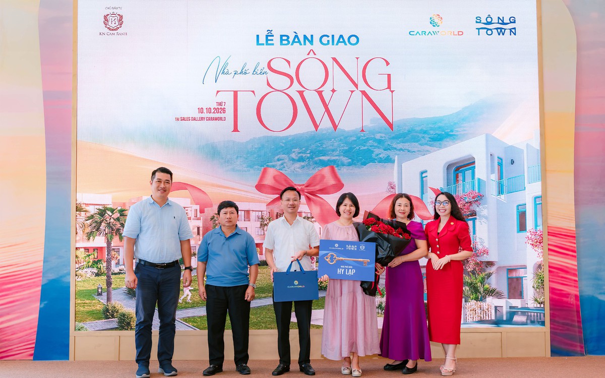 Sông Town bàn giao những căn nhà phố biển đầu tiên, mở ra nhịp sống mới tại CaraWorld