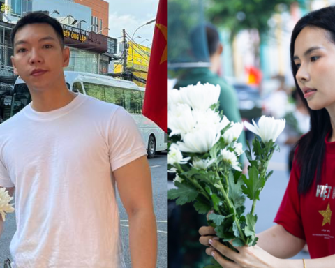 Xin nghỉ làm một buổi sáng, mang hoa trắng đến công viên Lê Thị Riêng: “Được có mặt ở đây đã là một sự biết ơn”