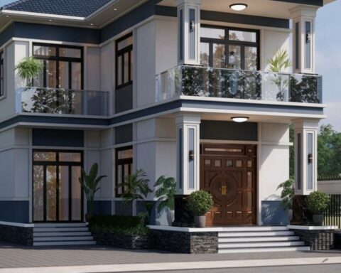 5 mẫu nhà 2 tầng mái Nhật dưới 2 tỷ đồng đáng tham khảo