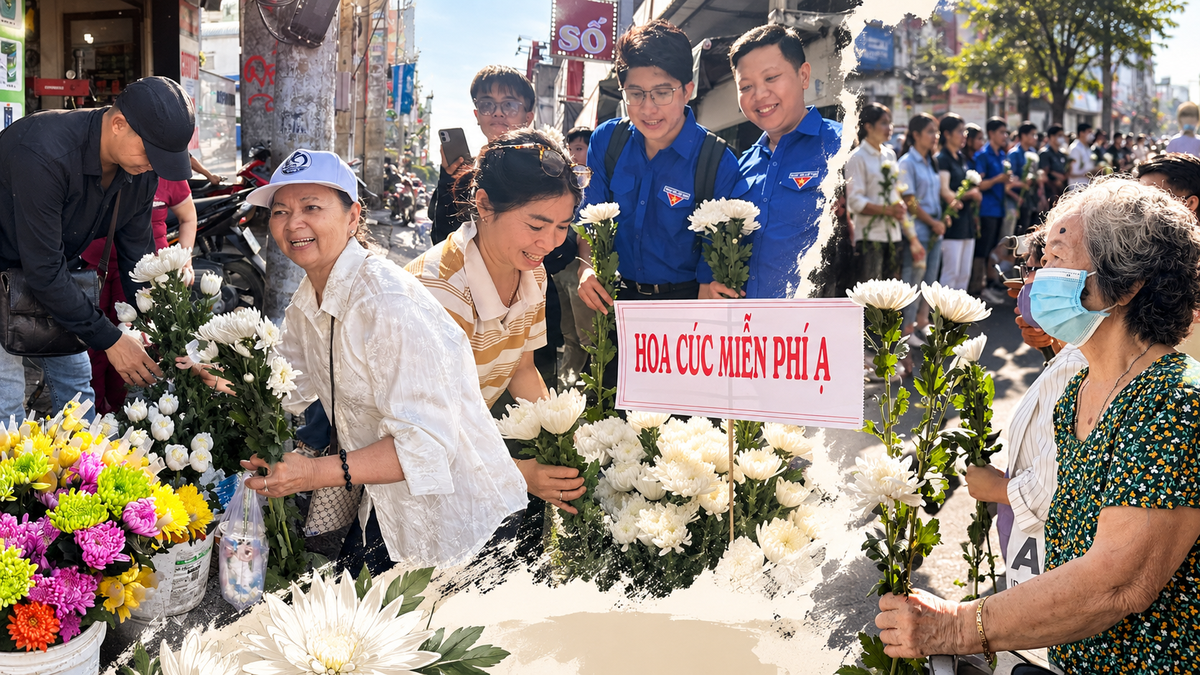 Người Sài Gòn nghĩa tình ngày tiễn đưa các anh hùng liệt sĩ: Tặng bông cúc trắng, nhường khoảng sân hai bên đường