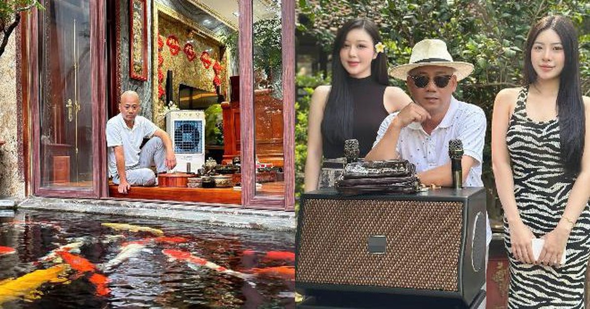 Nam nghệ sĩ đình đám bán loa đài ở đường Kim Giang, Hà Nội