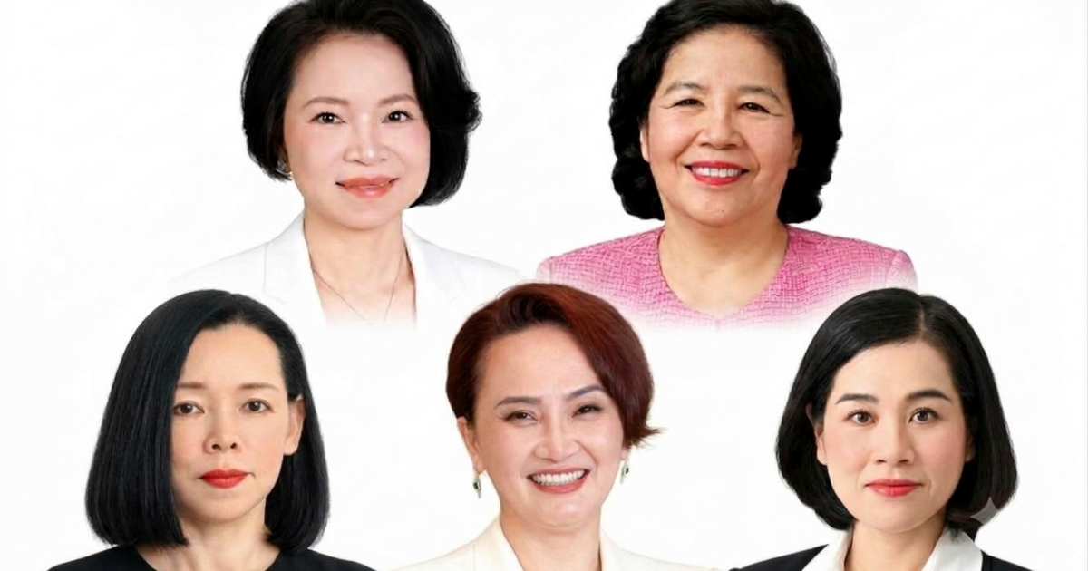 Chân dung 5 nữ doanh nhân Việt Nam quyền lực nhất châu Á 2026