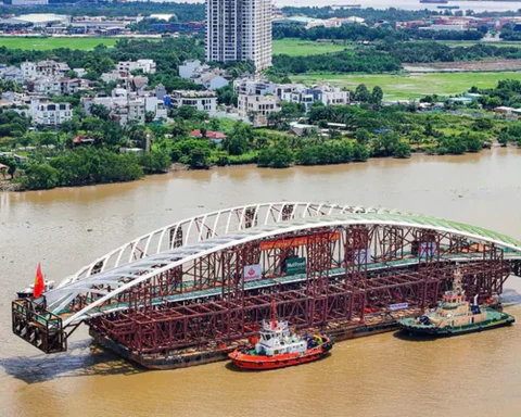 Đúng hôm nay 21/10, chính thức hợp long cây cầu nghìn tỷ “khó làm và chưa từng có trên thế giới” của Việt Nam
