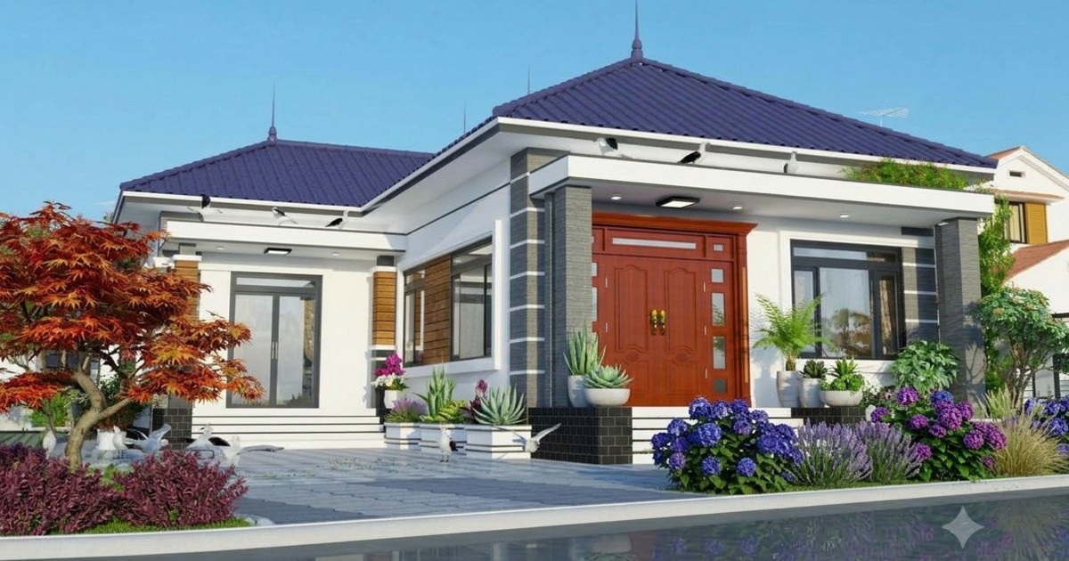6 mẫu nhà cấp 4 mái Nhật dẫn đầu xu hướng 2026