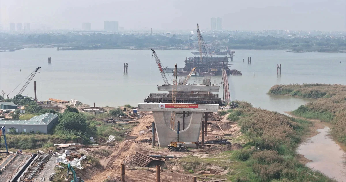 Hình hài cầu Thượng Cát sau một năm khởi công