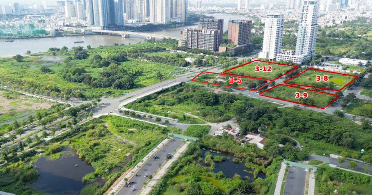 5 năm sau cú bỏ cọc chấn động Thủ Thiêm, 4 lô ‘đất vàng’ trở lại sàn với mức giá ấn tượng