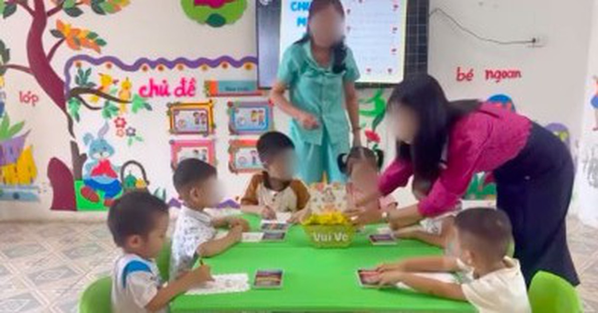 Bất ngờ danh tính người quay clip 2 cô giáo mầm non tát bé gái trong buổi làm thiệp chúc mừng ngày 20/10