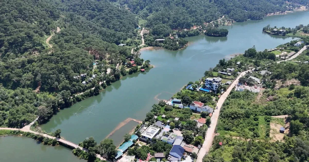 Nhiều khu nghỉ dưỡng quanh hồ Đồng Đò được xác định là đất ở