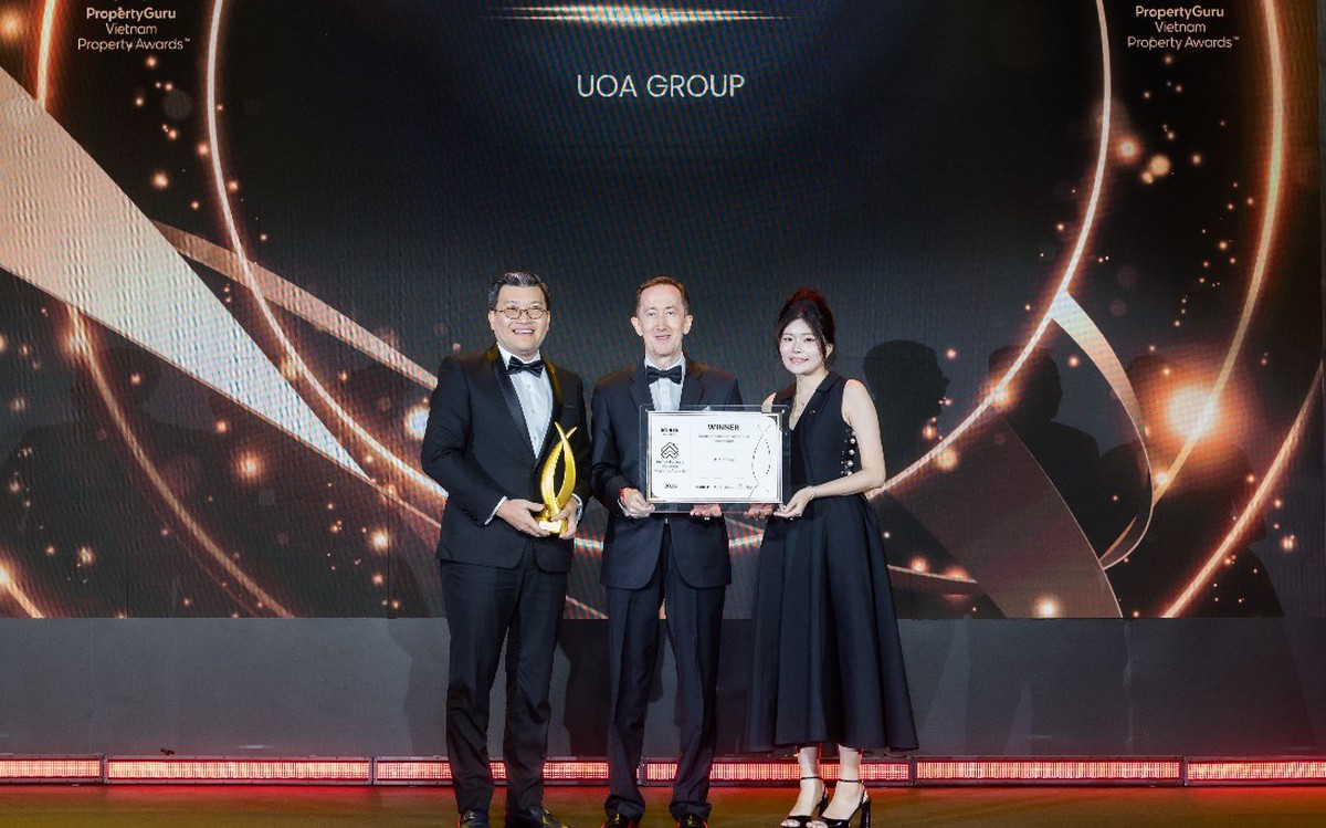 UOA Group được vinh danh tại PropertyGuru 2026 với nhiều giải thưởng bất động sản bền vững