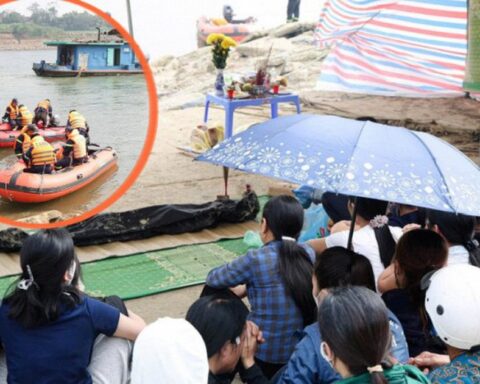 Tìm thấy thi thể bé trai 2 tuổi trong vụ hai mẹ con nhảy cầu Vĩnh Phú
