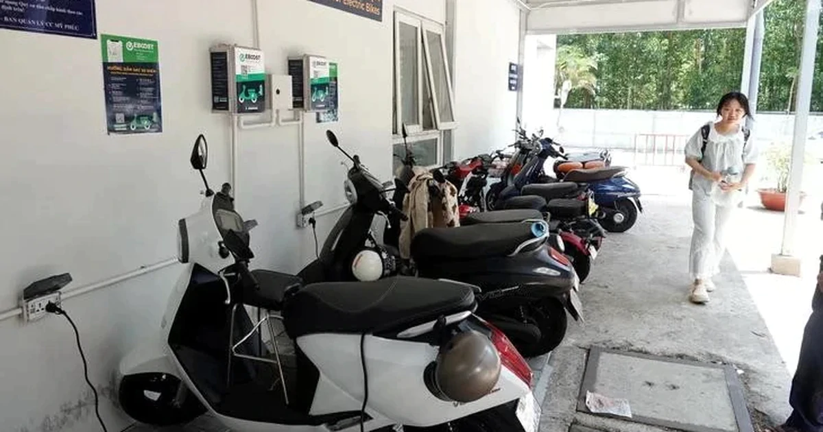 Tháo gỡ vướng mắc hạ tầng sạc xe điện tại các chung cư Hà Nội