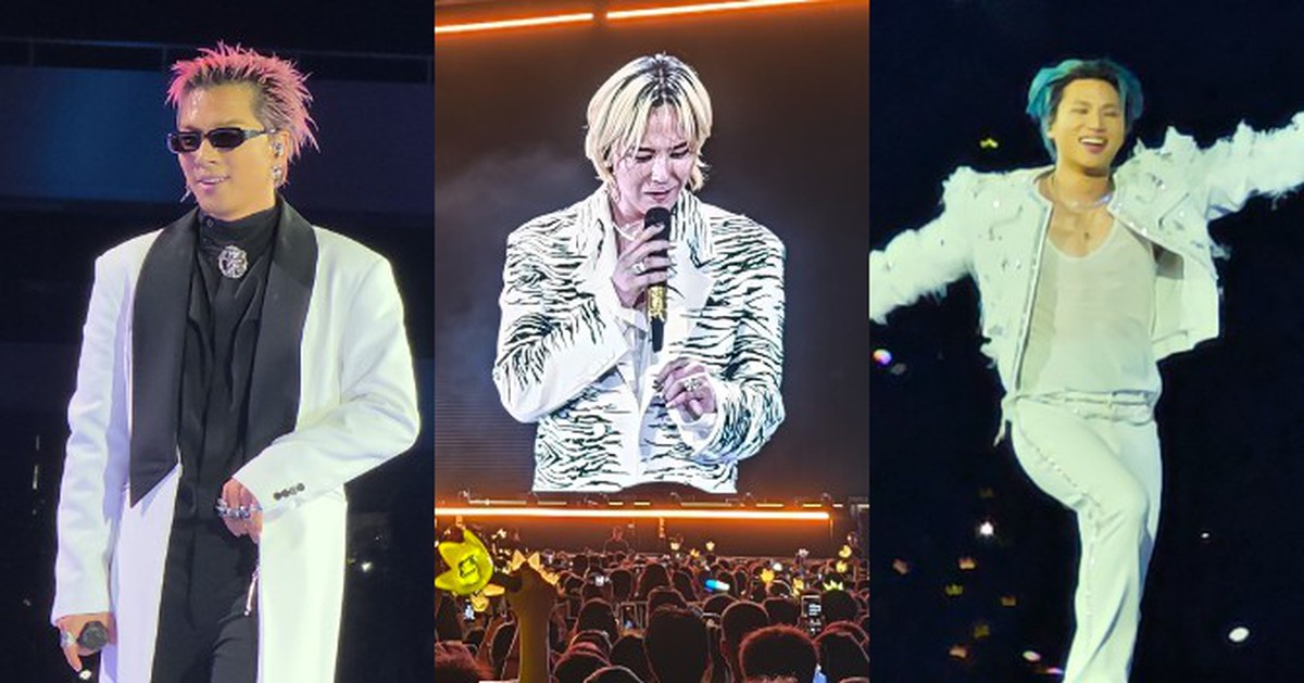 Cận cảnh visual 3 “ông chú” BIGBANG đại náo Mỹ Đình: Cực ngầu, cực bảnh nhưng chung 1 điểm khó đỡ!