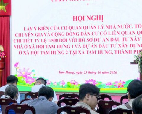 Xã Tam Hưng lấy ý kiến người dân về quy hoạch chi tiết hai dự án nhà ở xã hội