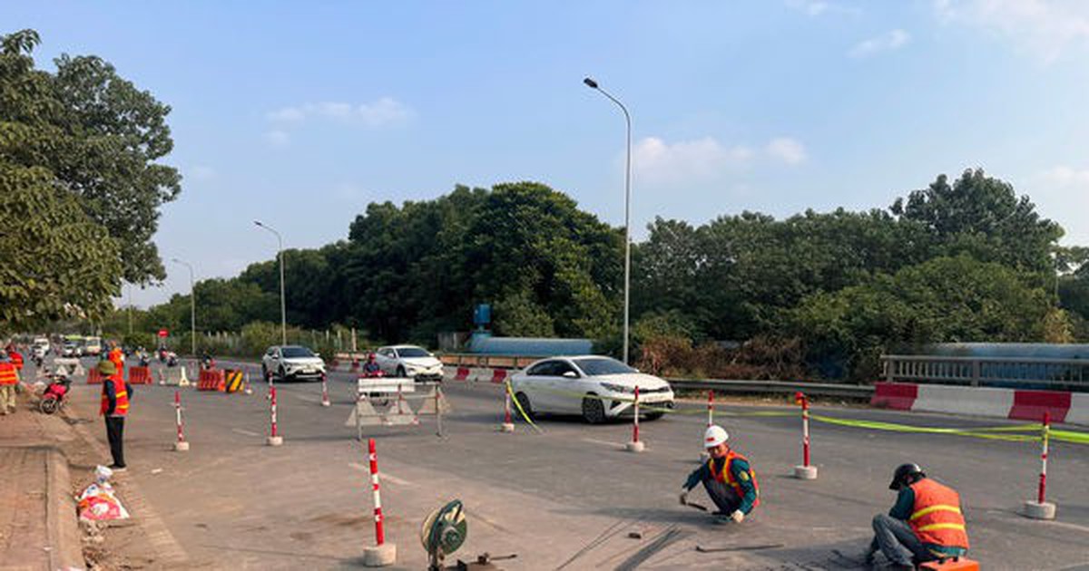 Đẩy nhanh tiến độ sửa chữa loạt cầu vượt trên Đại lộ Thăng Long