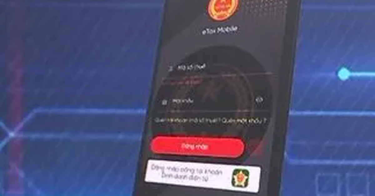 Nộp thuế sử dụng đất phi nông nghiệp trên Etax Mobile