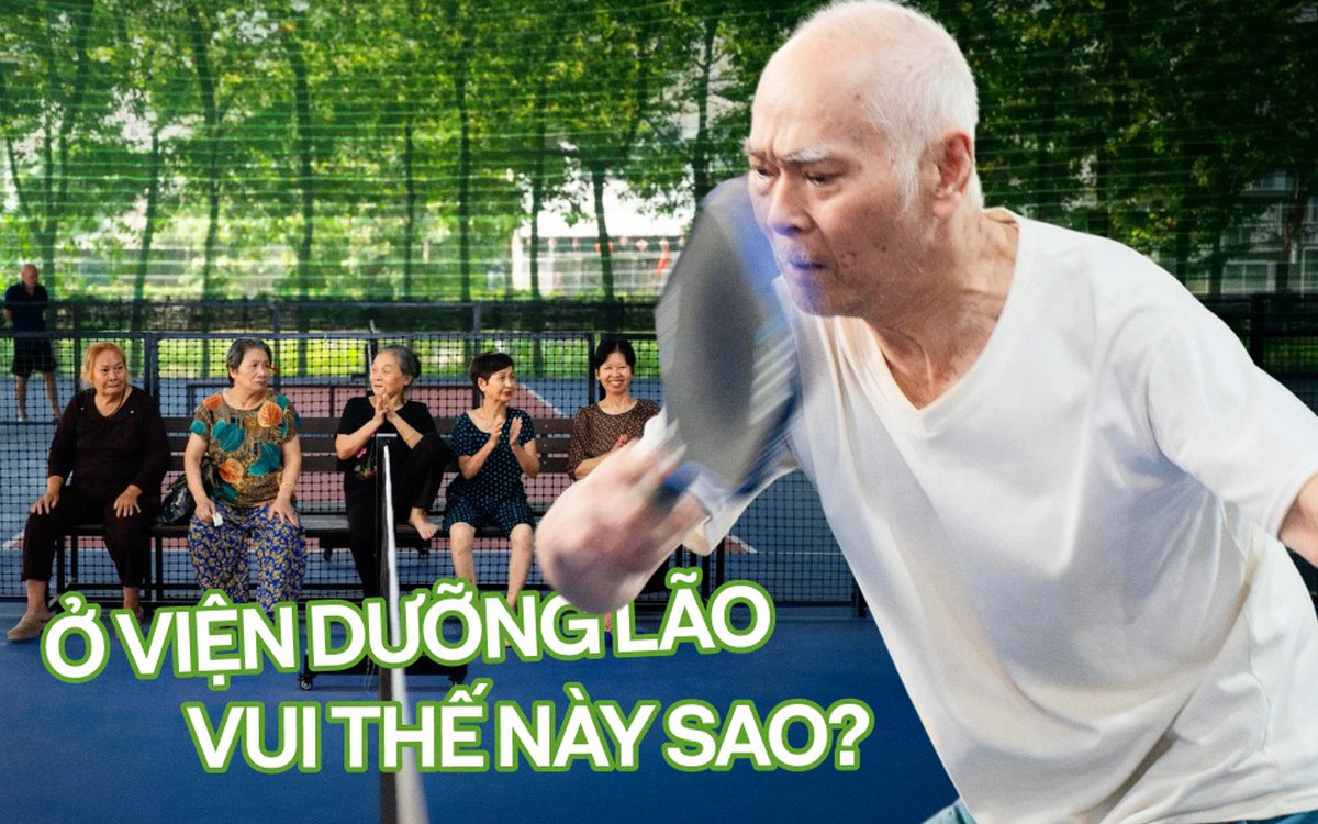 Viện dưỡng lão sáng đánh pickleball, chiều hát karaoke, giá trọn gói 6 triệu đồng/tháng