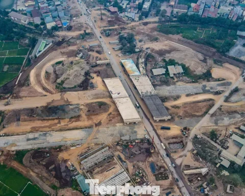 Diện mạo nút giao Vành đai 4 cửa ngõ Tây Nam Hà Nội