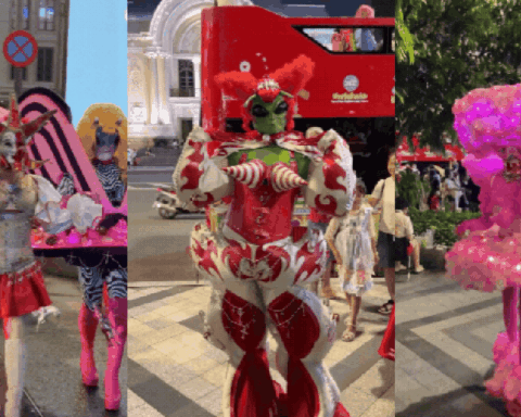 Halloween ở Sài Gòn chơi lớn cỡ này: Đường phố biến thành sàn catwalk, ai nấy đầu tư không tiếc tay