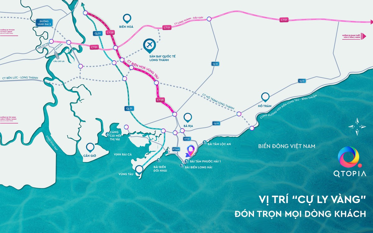 “Thành phố cuối tuần” Qtopia: Đủ gần để đi mỗi tuần, đủ vui để quay lại nhiều lần