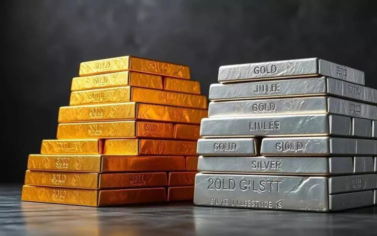Vàng rơi gần 4%, bạc mất 6%, hai quỹ lớn bất ngờ mạnh tay “gom vào”
