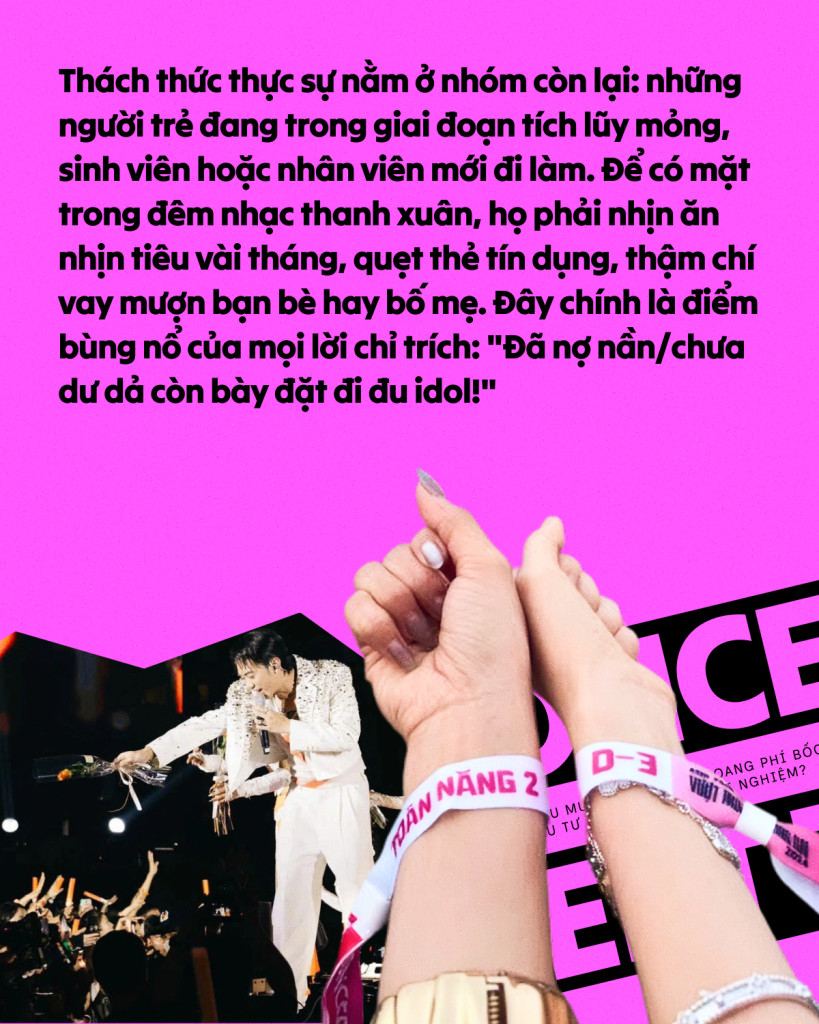 Chi chục triệu mua vé concert: Hoang phí bốc đồng, hay khoản đầu tư lời nhất cho trải nghiệm? - Ảnh 6.