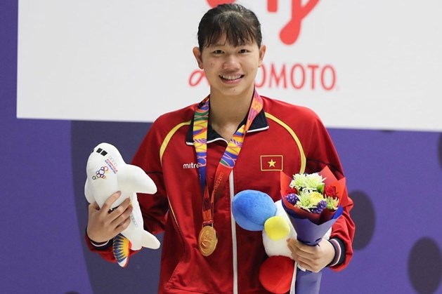 Ánh Viên tiết lộ về "đại gia" tặng căn hộ chung cư sau kỳ tích 8 HCV SEA Games- Ảnh 1.