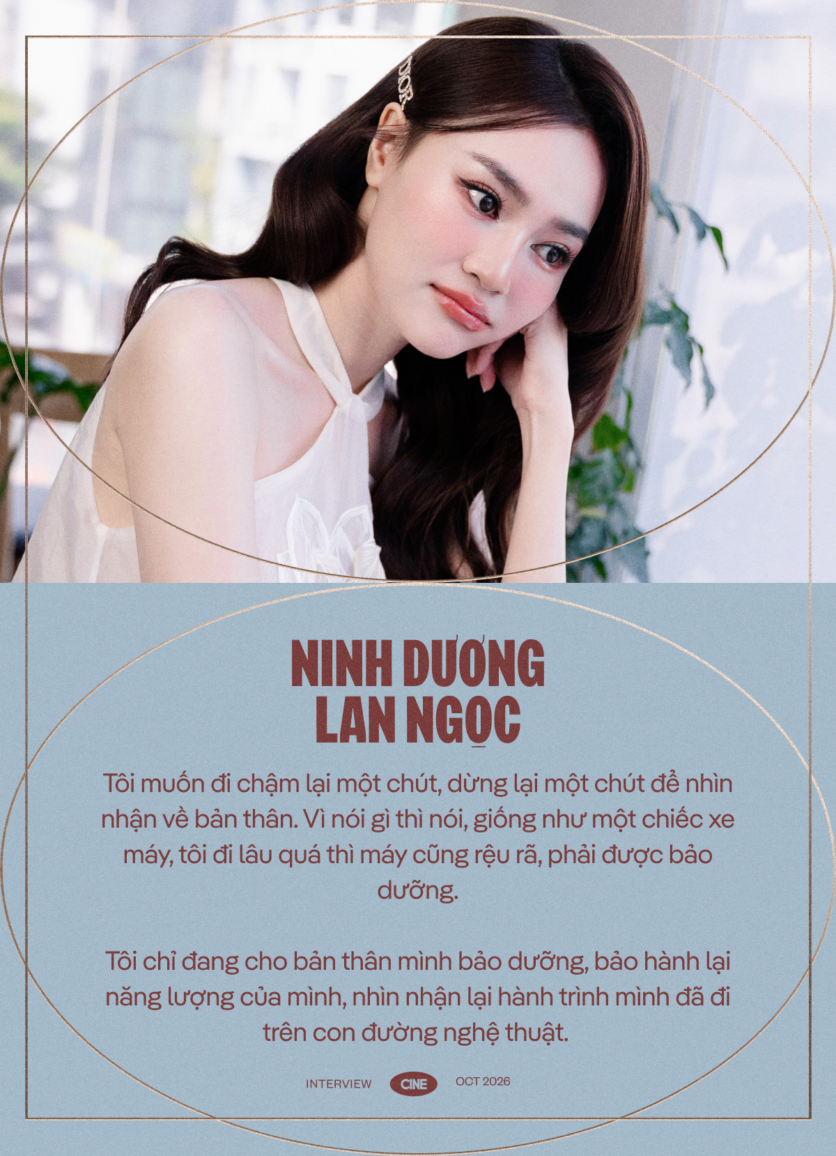 Ninh Dương Lan Ngọc: Không ai nhảy vào sổ hộ khẩu của tôi được hết, sao phải cần cảnh nóng để làm mới bản thân?- Ảnh 1.