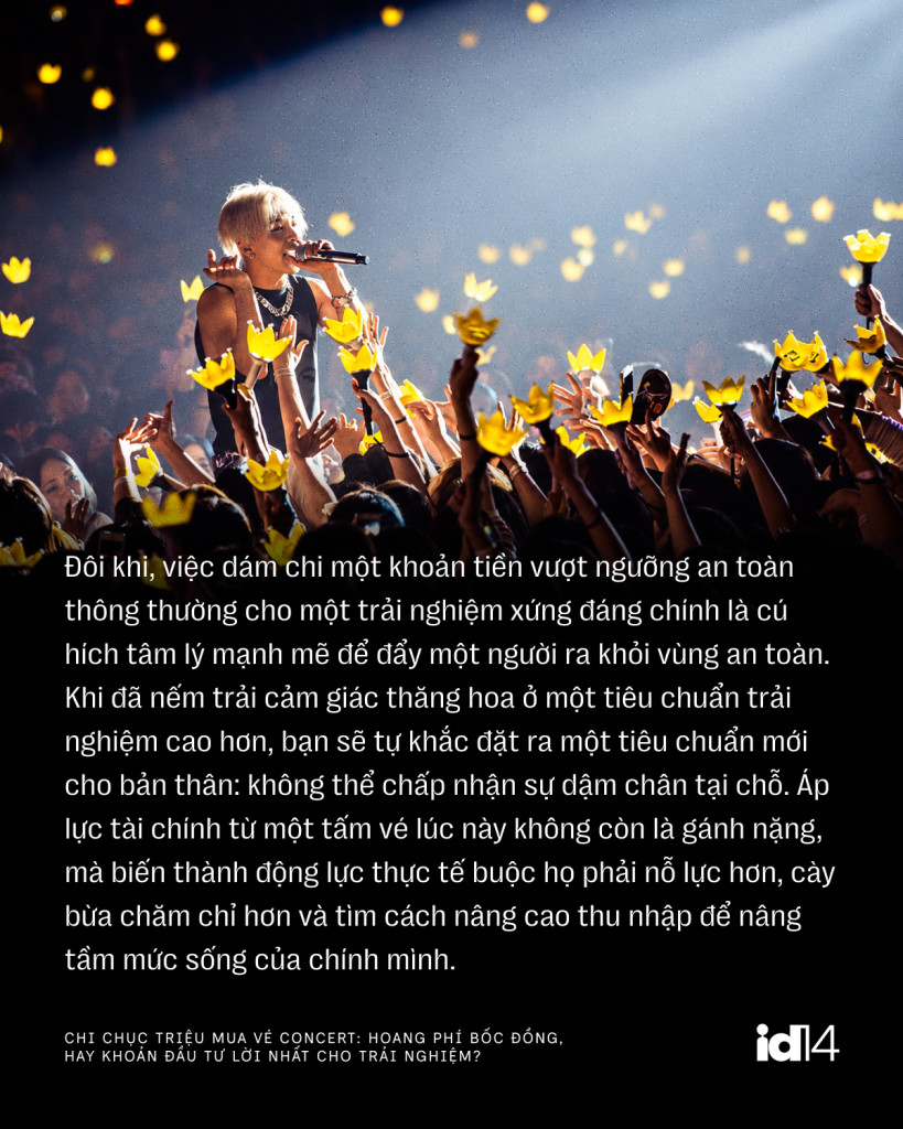 Chi chục triệu mua vé concert: Hoang phí bốc đồng, hay khoản đầu tư lời nhất cho trải nghiệm? - Ảnh 7.