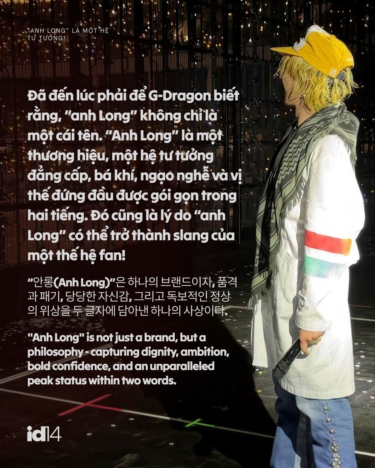 Hãy để G-Dragon biết rằng: 