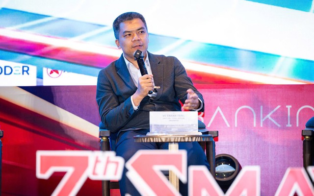 Ông Vũ Thanh Tùng phát biểu tại tọa đàm. Ảnh: Minh Sơn.    