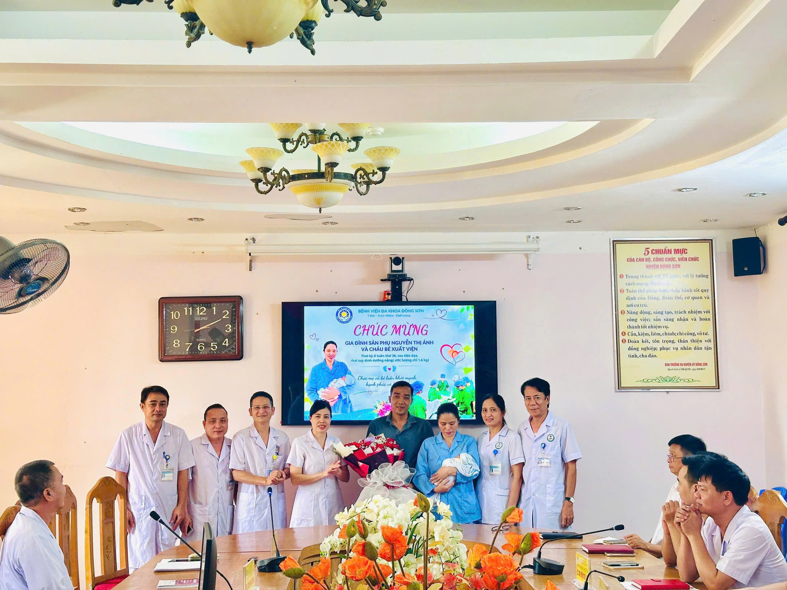 Bệnh viện đa khoa Đông Sơn – Thanh Hóa : Cứu sống thai nhi sinh non - Ảnh 1.