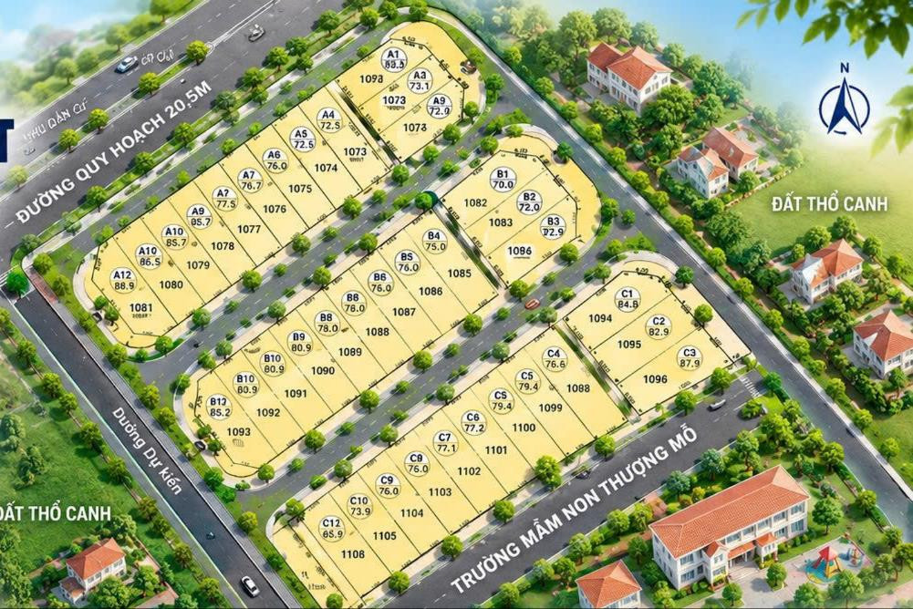 Xã Đan Phượng chuẩn bị đấu giá 36 thửa đất ở- Ảnh 1.