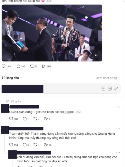 Bùng nổ tranh cãi sau trao giải Tinh Hà Say Hi: Quang Hùng MasterD lép vế dù là Quán quân, Trấn Thành lên tiếng nóng- Ảnh 6.