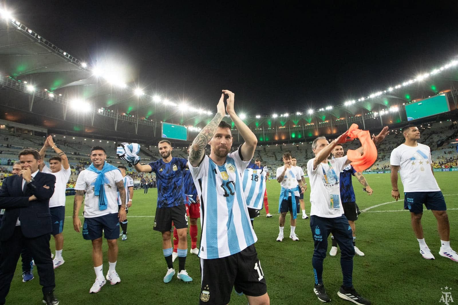 Diễn biến trận đấu cuối cùng của Messi trong màu áo Argentina: Trận đấu dừng lại ở phút thứ 10 - Ảnh 21.