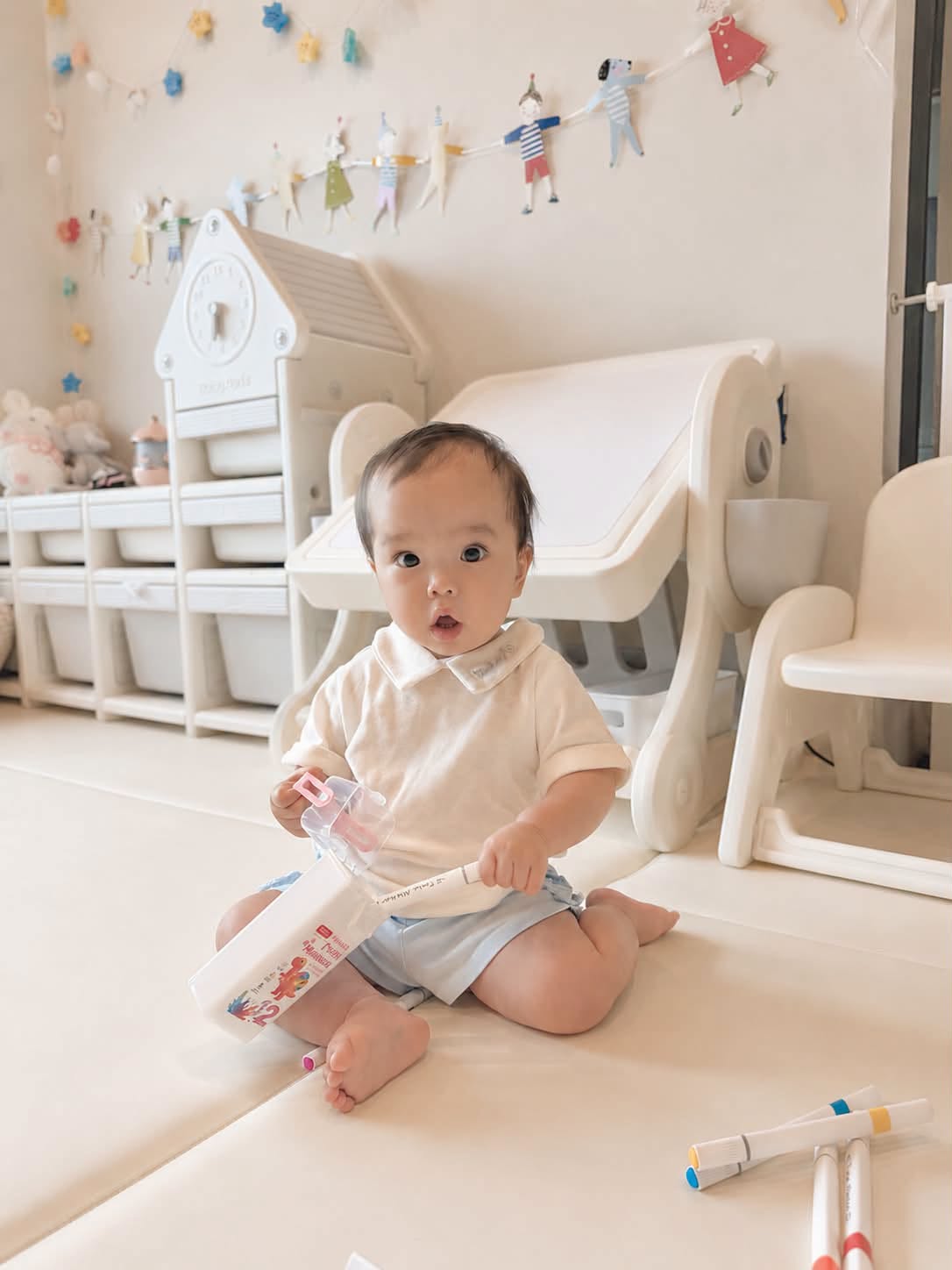 Con gái Ngô Thanh Vân vừa bập bẹ tập nói đã nhớ hết tên 10 